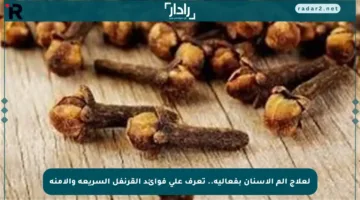لعلاج ألم الأسنان بفعالية.. تعرف على فوائد القرنفل السريعة والآمنة
